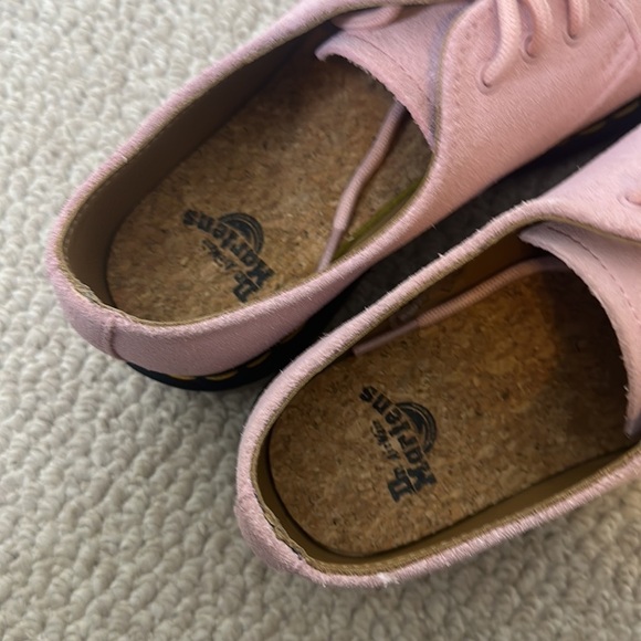 Dr. Martens 1461 Iced Suede Oxford shoes pink ice sole Sz37 US6 - Picture 11 of 12